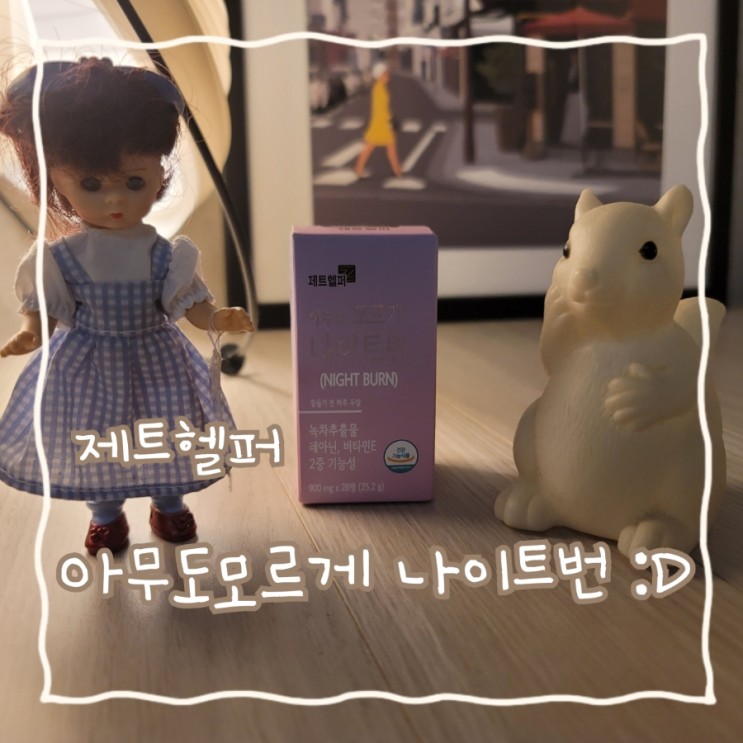 제트헬퍼 [아무도모르게] 나이트번 다이어트후기 :D