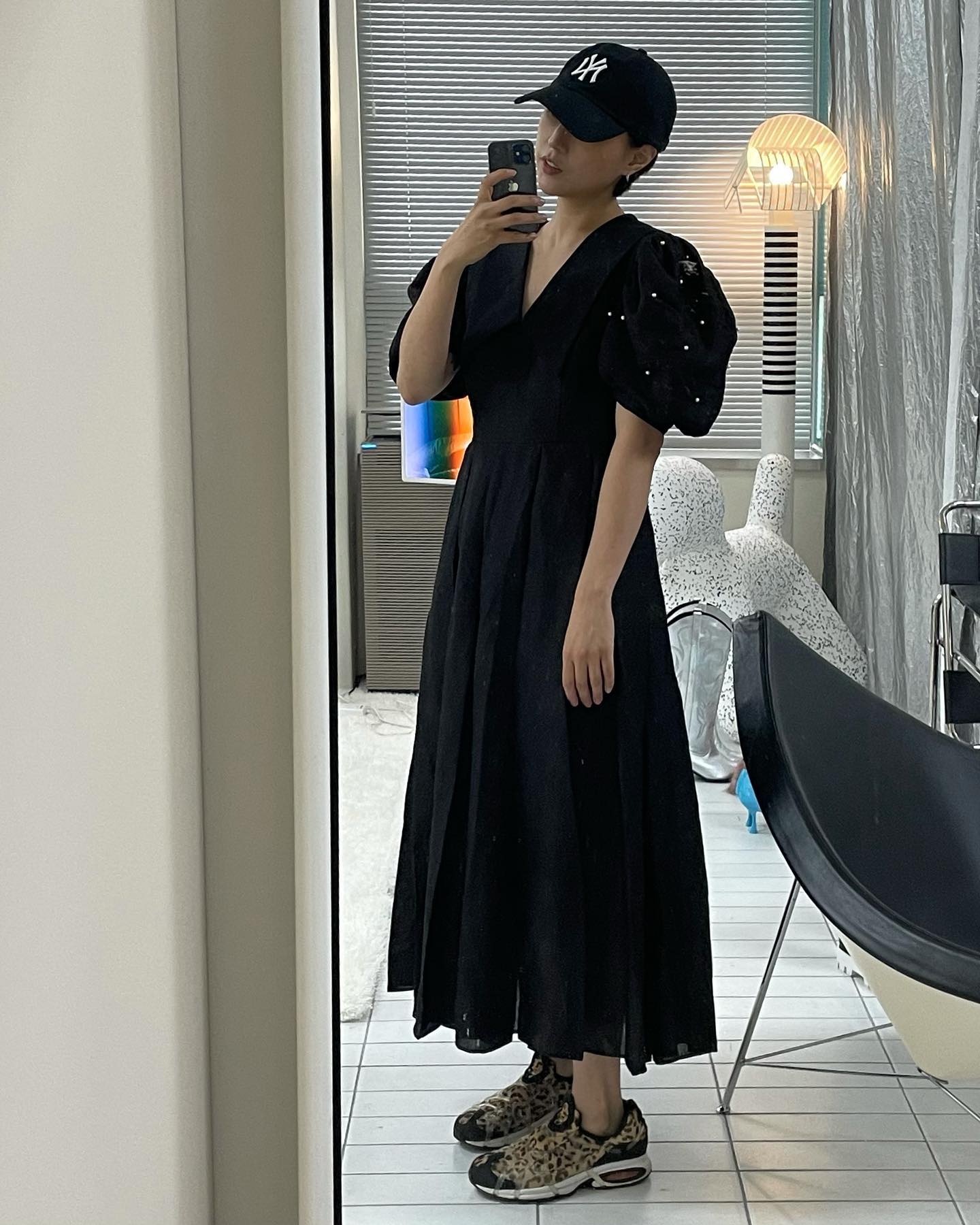 나 이런 원피스도 입는다 이뿌지?