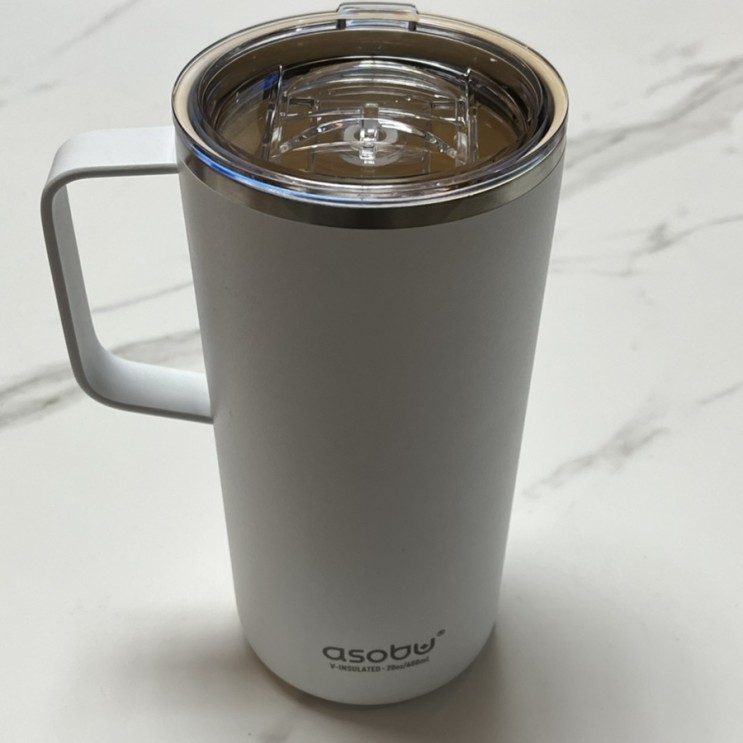 직장인 대용량 텀블러 추천 아소부 타워머그 600ml