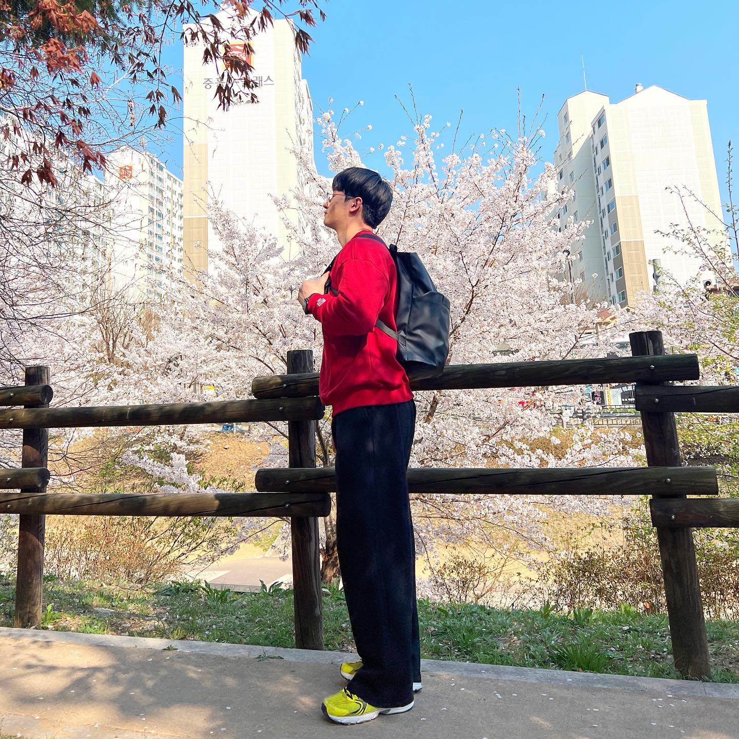 #협찬 벚꽃 빨리 찍길 잘한듯.. 거의 3일정도 밖에 못본고 같으..🌸
.
.
.
오늘은 제가 애용하고 있는 깔끔하고 예쁜 🎒백팩을 소개합니다! 
바로 마테마틱(mathematik_brand ) 브랜드의 Tao M45 Backpack입니다! 
마테마틱의 가방은 확실히 ✨깔끔하고 고급스러운 디자인이 특징인데 이 제품 또한 ✨깔끔하고 고급스러운 디자인을 연출하고 있습니다! 
그래서 다양한 코디에도 잘 어울리니 🎒데일리 백팩을 찾고 계신 분들은 마테마틱의 M45 Backpack 추천드려요~~👍
.
.
.
stylemate_official
#마테마틱 #mathematik #백팩 #여행가방 #새학기가방 #새학기선물 #남자가방 #대학생가방 #남자친구선물 #캐주얼룩 #남자패션 #남자데일리룩 #남자코디룩 #남자코디추천 #데일리룩그램 #데일리룩추천 #오늘코디 #일상코디 #오늘뭐입지  #옷코디 #패션계정 #스타일메이트