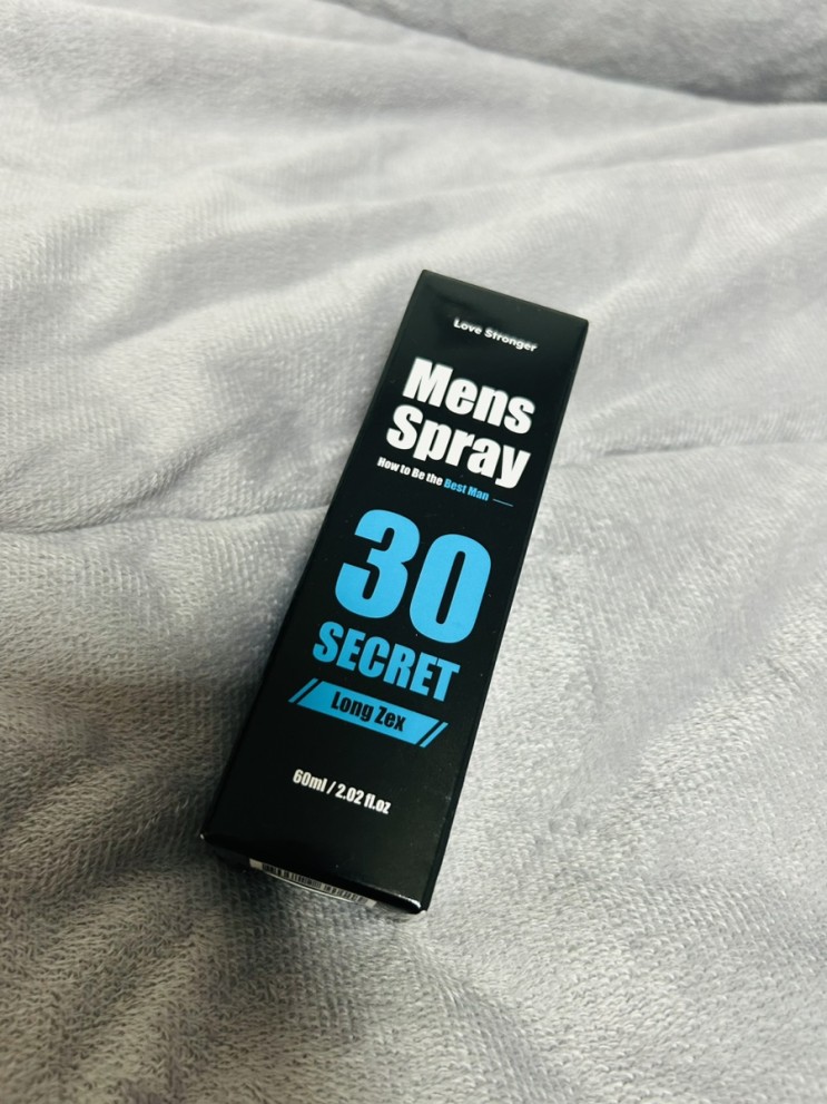 남성스프레이/롱 젝스 30맨즈 스프레이 소개
