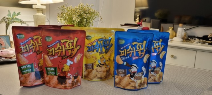 글루텐 프리 단백질 스낵 '피쉬팝'