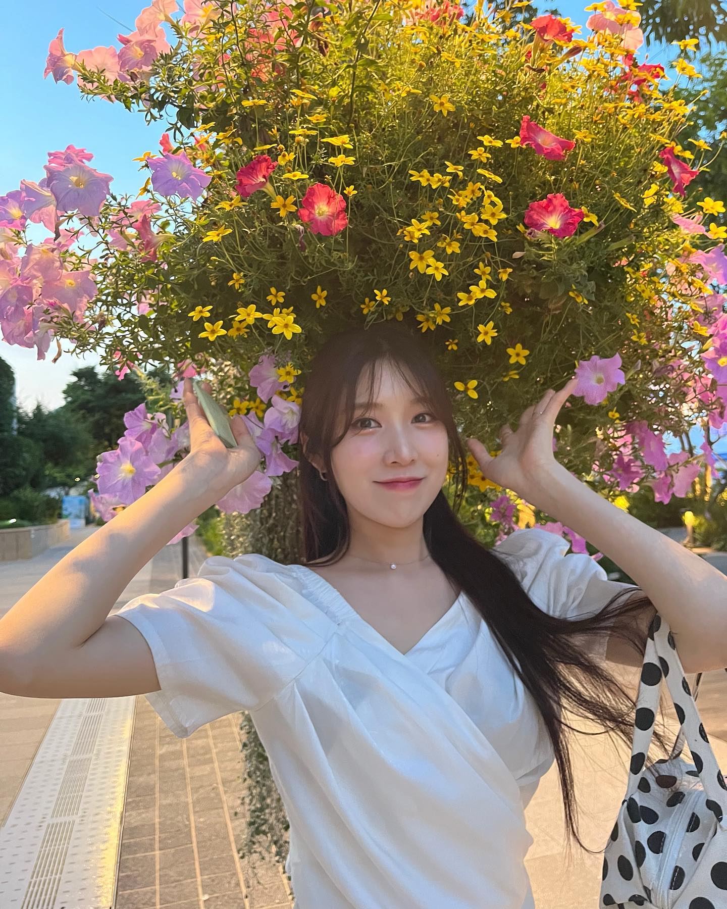 🌸대왕 꽃가발🌼