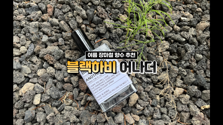 장마철과 어울리는 여름향수 여자향수 추천 블랙하비 르라보 어나더13
