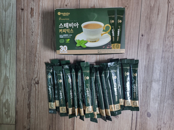 맥널티 제로슈가 스테비아 커피믹스