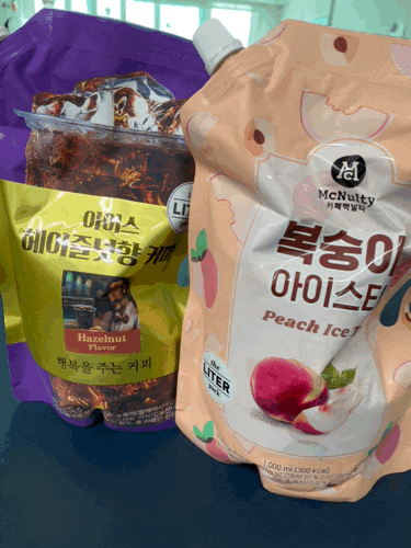 맥널티 1리터 대용량 음료로 집에서도 시원하게 즐기는 홈카페 쌉가능