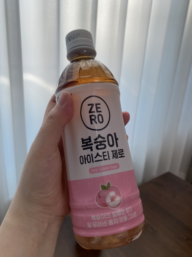 여름 다이어트음료 맥널티 '아이스티 제로 '먹어본 후기