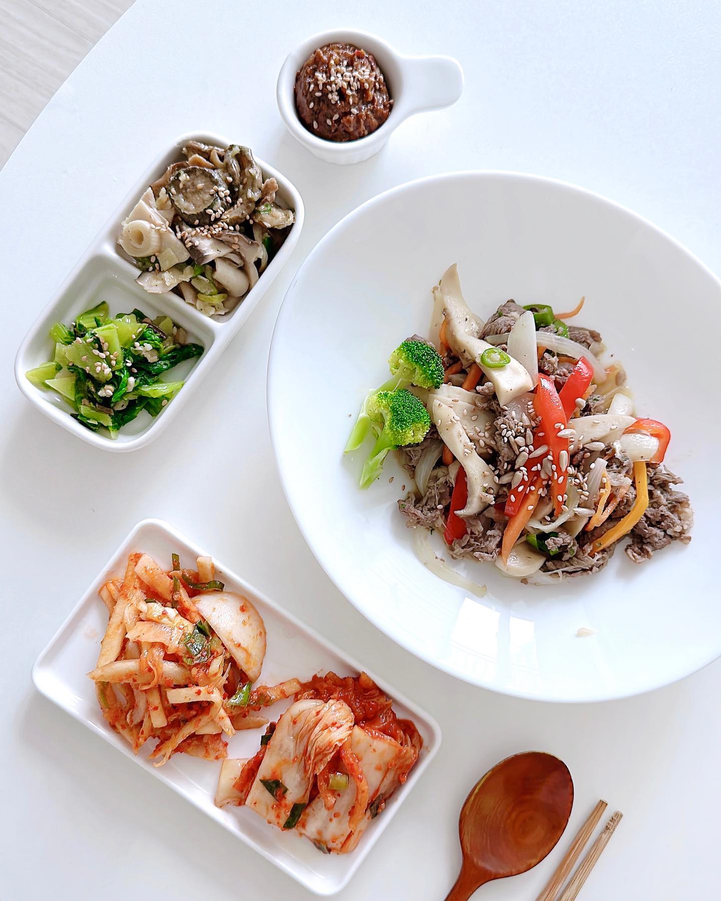 엄마가 차려준 소중한 한상 모음 ♥
만나면 서로 요리해주기 바빠 ,,
한식은 아직 더 배우는 중 🙂🍴