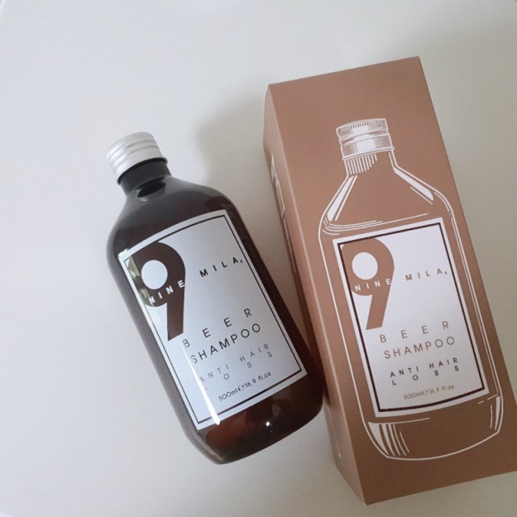 [나인밀라]맥주효모샴푸와 두피세럼으로 두피케어해요 ! _두피케어필수템 추천