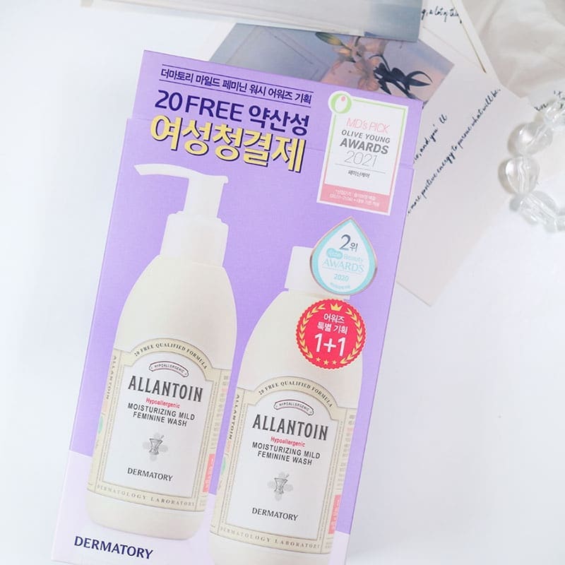 #제품제공 #파우더룸이벤트 #파우더룸 #파룸체험단 #더마토리 #dermatory #여성청결제 #페미닌워시 #여성청결제추천 #페미닌워시추천 #올리브영 #올리브영어워즈앤페스타

#제품제공 20FREE #약산성 여성청결제 
더마토리 하이포알러제닉 모이스처라이징 마일드 페미닌워시 

연약한 부위에도 사용가능한 #저자극 순한 포뮬러로 페이스&바디 클렌저로도 사용가능한 제품이에요. 

젤 텍스처로 부드러운 거품이 피부자극없이 #산뜻촉촉 하게 세중해줍니다. 

🤑🤑🍒 이번에 1+1 어워즈 한정기획제품을 12/2~31동안 16,000원->12,900원으로 할인하고  있으니 꼭 득템하세요!!!!!👍👍
