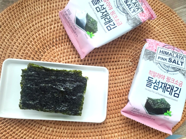 아이반찬 히말라야 핑크소금 돌섬 재래김 육아필수템