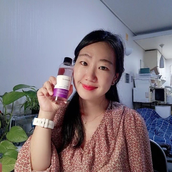 모공관리 토너 추천) 지성에게 딱 맞춤! 비건토너 닦토 "보나쥬르 가지토너"
