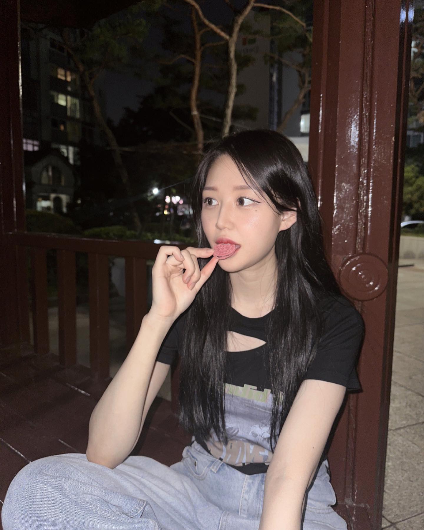 한국에 안파는 블랙핑크 오레오 냠🩷🖤🩷