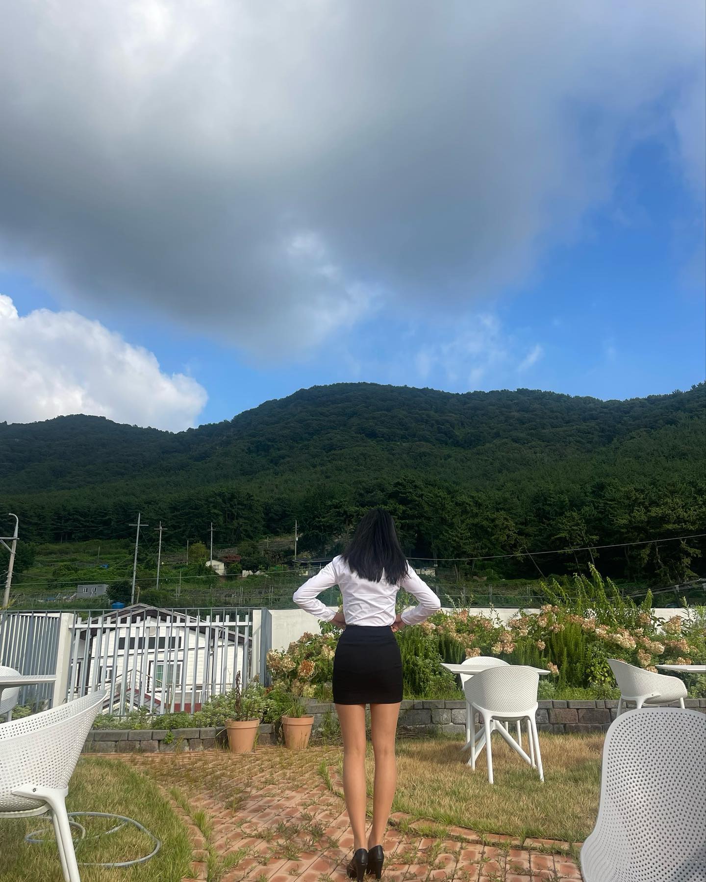 #귀산카페 #전신샷#셀카