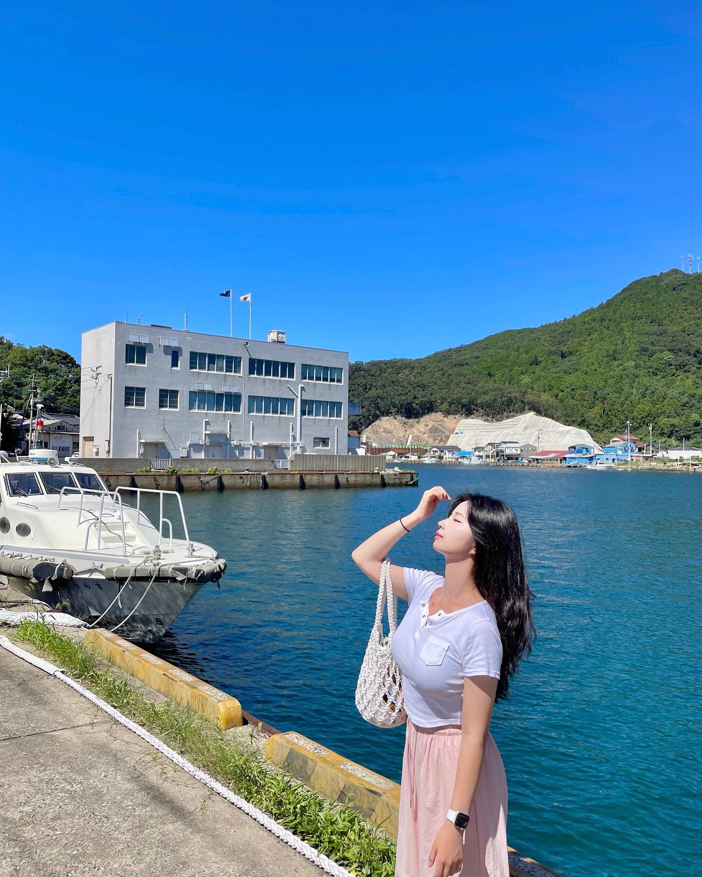 엄청 타고 와따😎