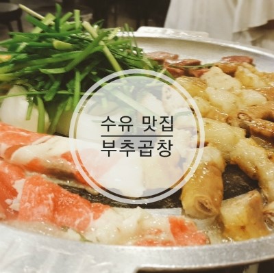 수유 곱창: 부추곱창에서 안 질긴 곱창세트 먹기!