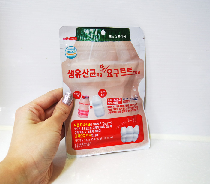 씹어먹는 츄어블 요구르트 생유산균 달달해요