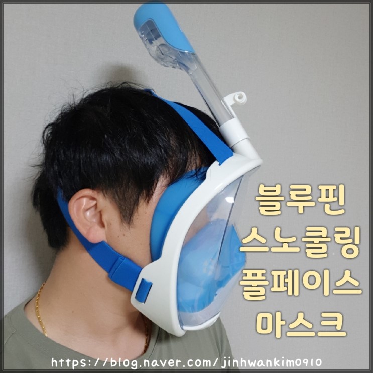 블루핀스노쿨링마스크 가성비 좋은 저렴이 스노쿨링마스크 개봉후기