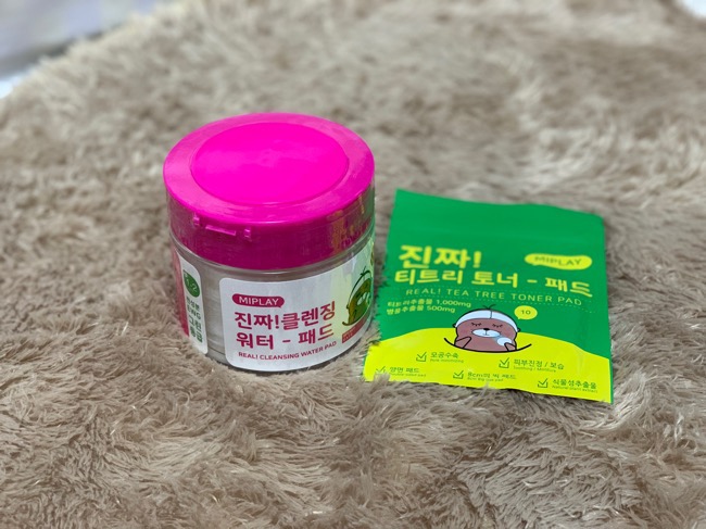 클렌징패드 추천 미플레이 클렌징워터패드 귀차니스트 필수템 b