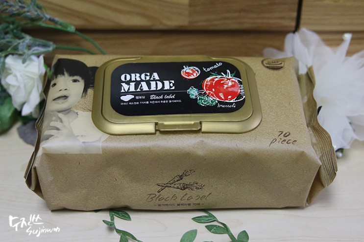 아기물티슈로 올가메이드 선택했어요