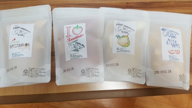친환경간식 동결건조 과일칩 좋아요^^