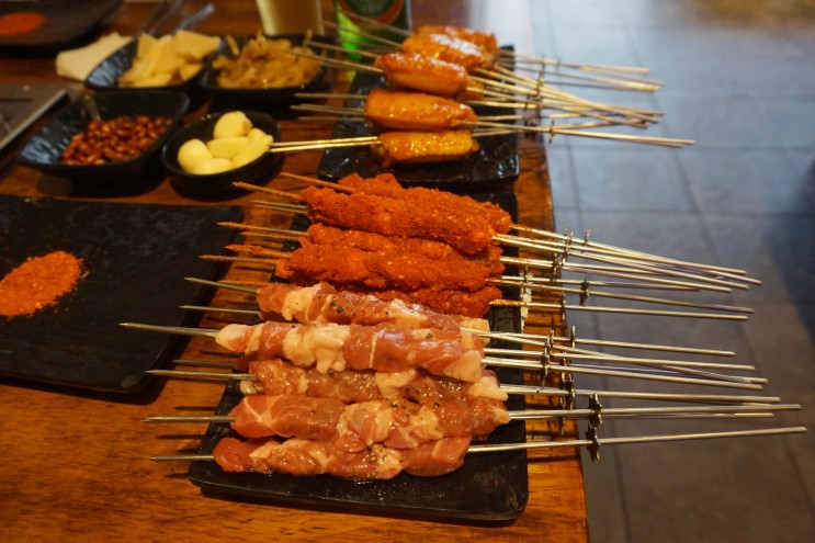 푸짐하고 깔끔한 설램양꼬치 신도림역 맛집