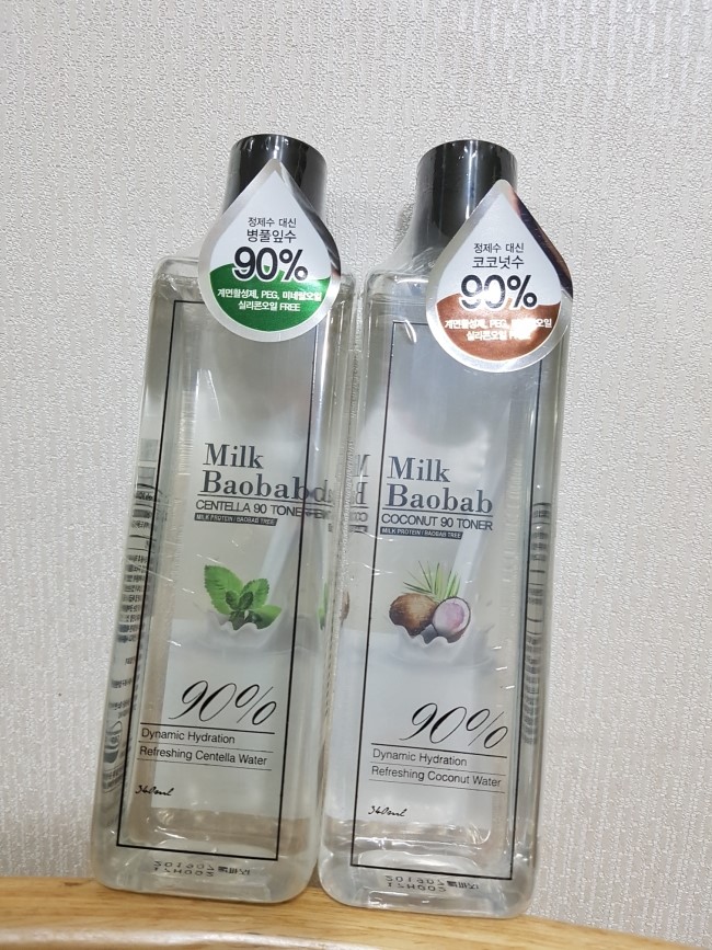 착한토너 밀크바오밥 90토너 좋아요~