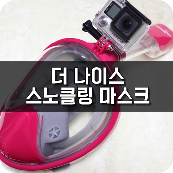 스노클링 마스크 추천 더나이스 ♩