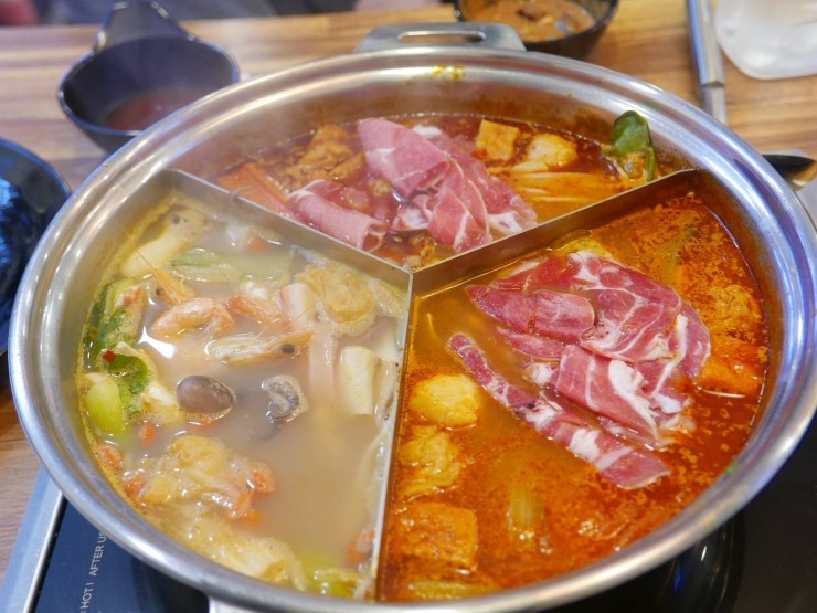 건대맛집 천지샤브샤브 무한리필 맛좋음