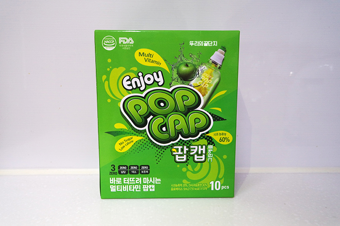 터트려마시는 비타민워터 팝캡 멀티비타민