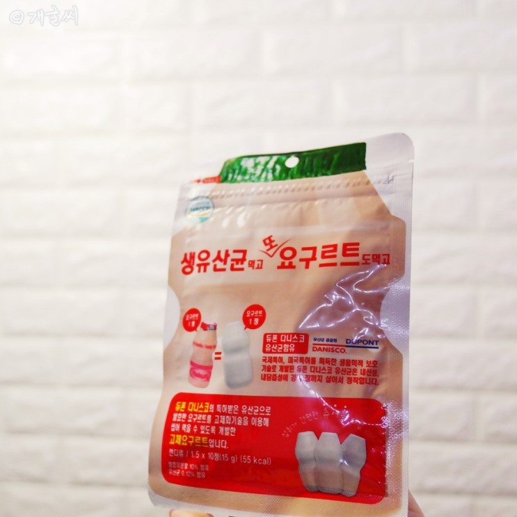 생유산균 요구르트 츄어블 후기