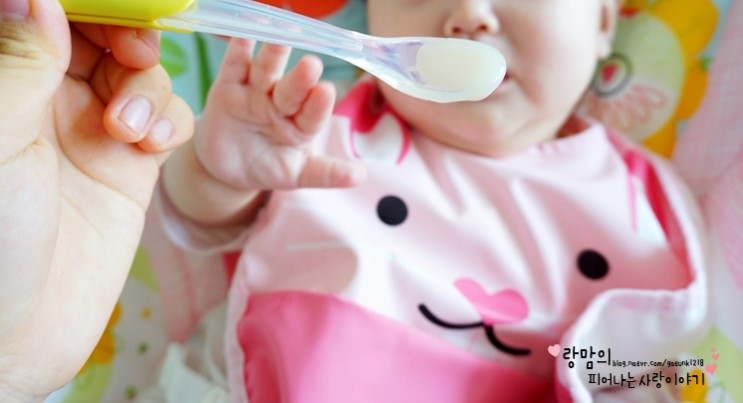 초기이유식스푼 누크로 정했어요!