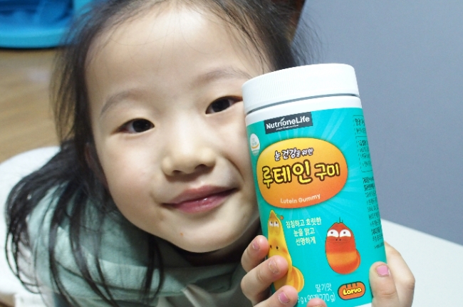 라바 루테인 이 첨가된 구미젤리 ^^