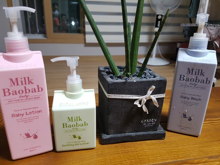 아기수딩젤 추천;: 밀크바오밥 수딩젤 3종세트~
