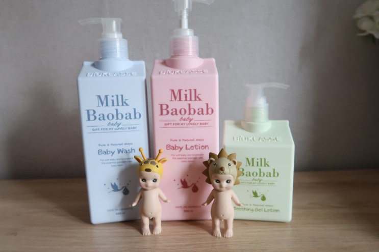 벌써 두 통째 사용중인 밀크바오밥 바디워시&로션&수딩젤로션