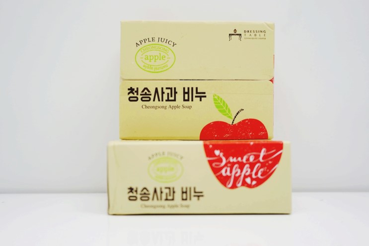 청송특산물 사과, 먹지말고 피부에 양보해! 청송사과 천연비누