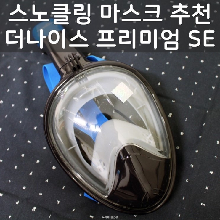 스노클링마스크 추천 더나이스 프리미엄 SE