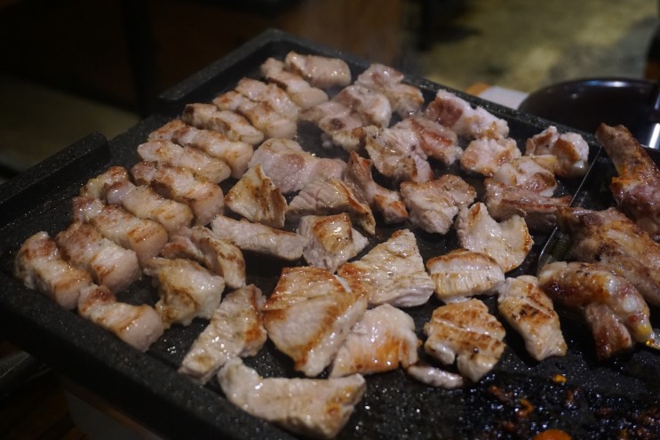 수원경희대 맛집 하남돼지집 올때마다 반하는 고기집