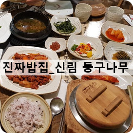 [신림숨은맛집]이 동네 사람들은 다 아는 건강밥집_둥구나무