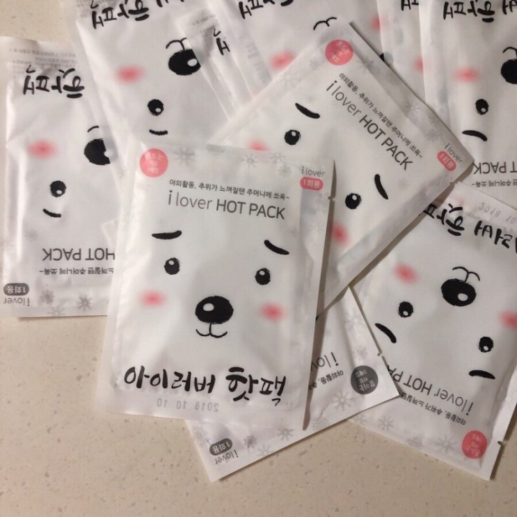 붙이는 핫팩/흔드는 핫팩 추천! 아이러버 핫팩