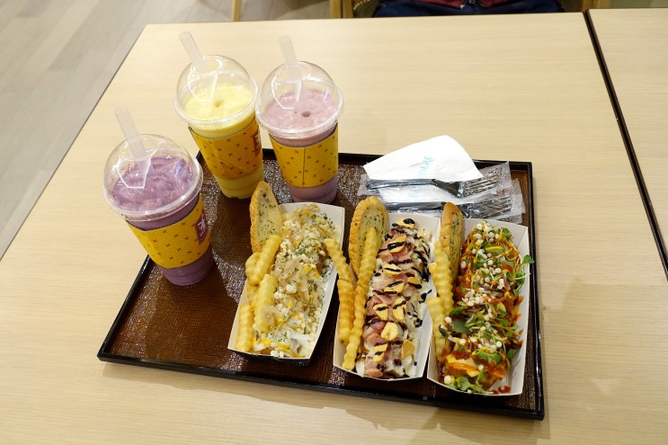 거제 한화리조트 고메이 맛집  바람의핫도그 거제벨버디어