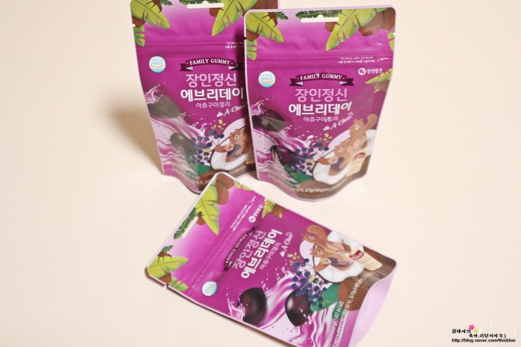코코넛슈가 엘더베리젤리 장인정신 에브리데이 아츄구미젤리 아이들이 계속 찾아요!