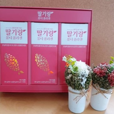 탱글탱글 콜라겐 끝판왕!아토큐앤에이 딸기랑 뷰티콜라겐