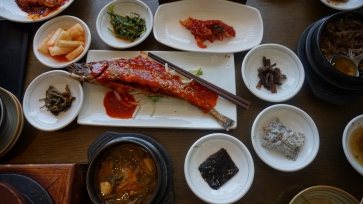 사당역 모임장소)둥구나무 사당점에서 건강한 점심 먹었어요!!