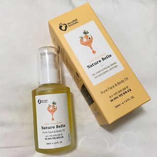 김지은 on Instagram: “끈적임이 없어 여름에도 사용하기 좋은 가볍고 촉촉한 네이처벨르 페이스&바디 오일🥑🥕 당근오일 특유의 냄새로 향이 좋지 않은 오일이 많은데 네이처벨르 오일은 산뜻하고 은은한 향이 난다 (⁎˃ᆺ˂)♥ . . . . . #빌리브네이처 #네이처벨르…”