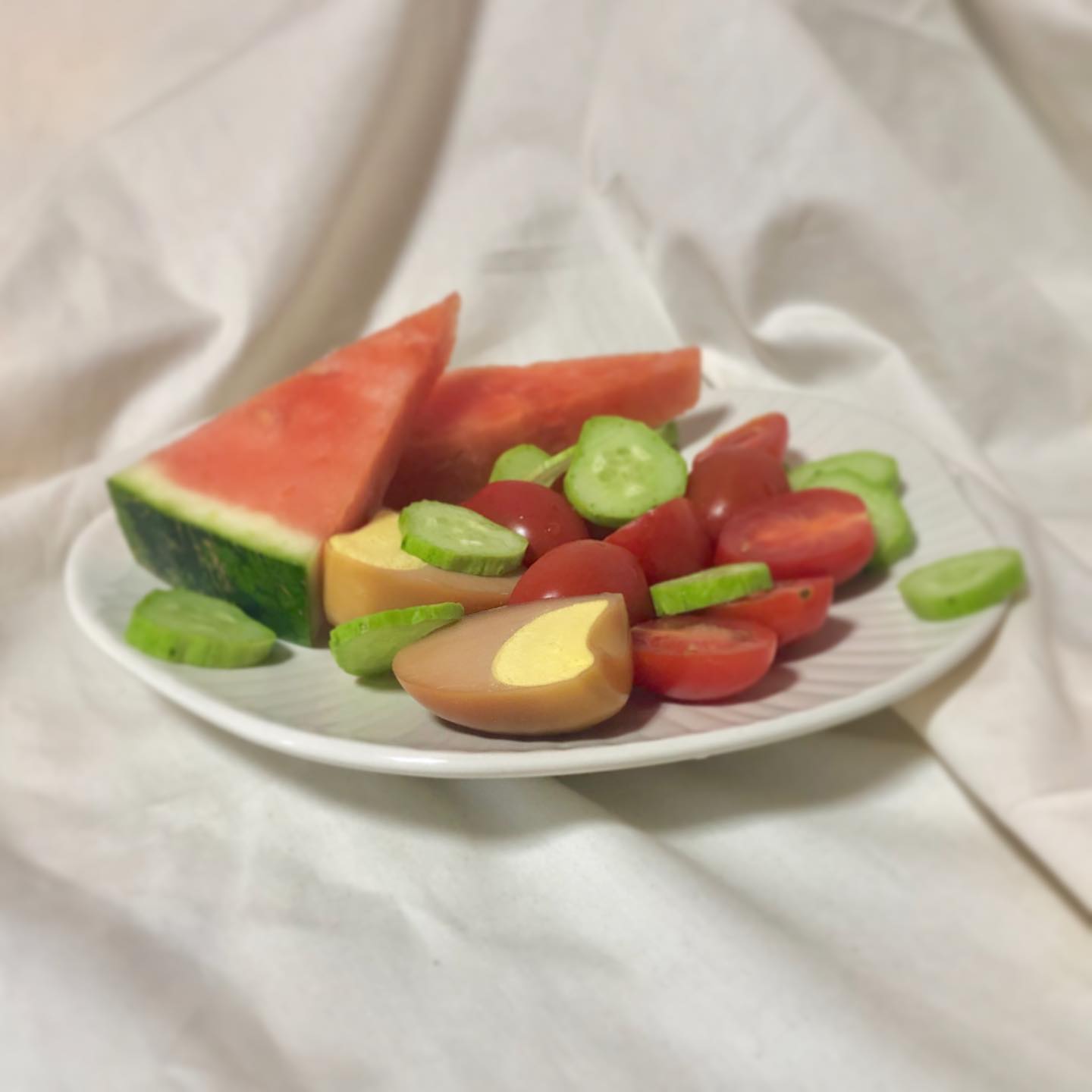 #20190519 #식단일기 #아침 #🍴
비오는 아침과 올해 첫 수박🍉🍉 과일중에서 수박이 제일 좋아요..❣️너무 맛있어서 행복합니댜😭👏