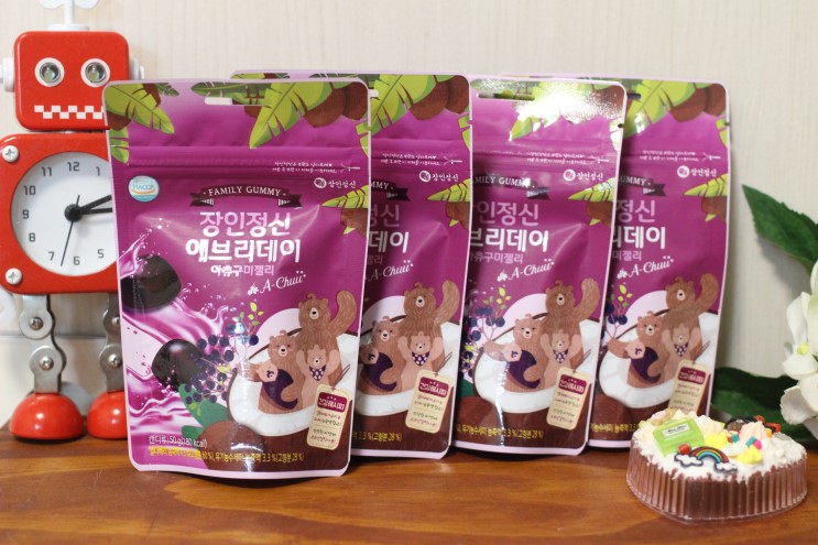 어린이간식 :: 장인정신에브리데이 아츄구미젤리 건강하게 맛나욤