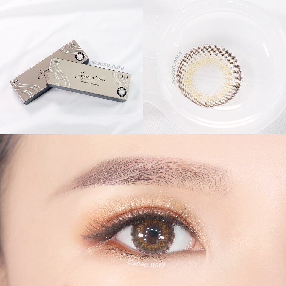 #스페니쉬써클
⠀
—————
⠀
오렌즈 스페니쉬 써클 원데이
O-lens, Sapnish Circle for 1day
⠀
• Brown
• 12.3mm
• ₩30,000 (20p) / for 1 day
⠀
—————
⠀
자연스러운 홍채렌즈 스페니쉬에 써클라인이 더해져
더욱 초롱초롱하고 또렷한 눈매로 만들어주는
스페니쉬 써클이 원데이로 출시되었어요🌿
⠀
기존의 스페니쉬는 내추럴이 특징이라면
스페니쉬 써클 라인은 좀 더 또렷한 그래픽으로
눈매를 더욱 강조할 수 있어요👀✨
⠀
과하지 않으면서 오묘한 컬러감으로 데일리로도 좋고
특히 휴가철 여행갈 때 간편히 원데이로 
휴대하기도 좋아 추천드려요💘
⠀
⠀