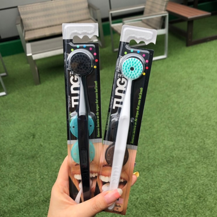올리브영 텅브러쉬 혀클리너 솔직후기!
