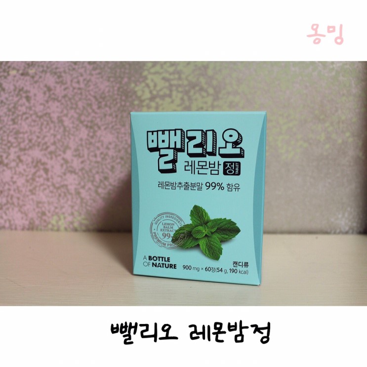 뺄리오 디톡스 다이어트 레몬밤정으로 여름맞이 준비